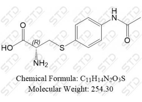 对乙酰氨基酚杂质63 64014-06-8 C11H14N2O3S