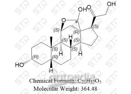 醛固酮杂质4 (四氢醛固酮) 13489-75-3 C21H32O5