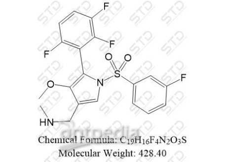 非苏拉赞杂质12 1902954-79-3 C19H16F4N2O3S