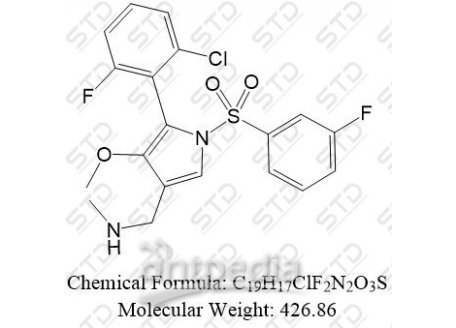 非苏拉赞杂质19 1902954-72-6 C19H17ClF2N2O3S