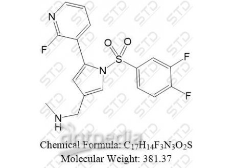 非苏拉赞杂质66 1055704-02-3 C17H14F3N3O2S