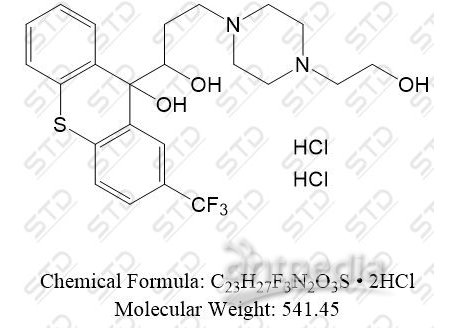 氟哌噻吨杂质8 盐酸盐 2748309-11-5 C23H27F3N2O3S • 2HCl