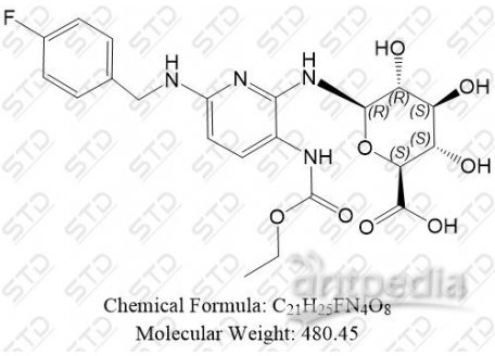 氟吡汀杂质18 1147289-74-4 C21H25FN4O8