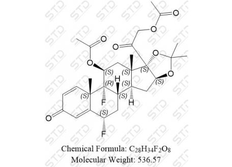醋酸氟轻松杂质31 73327-17-0 C28H34F2O8