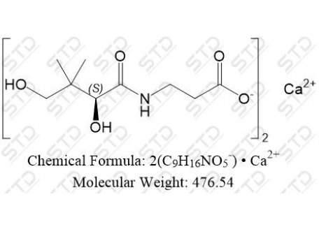 泛酸杂质10 6381-62-0 2(C9H16NO5-) • Ca2+