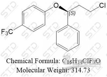 盐酸氟西汀杂质39 114446-51-4 C16H14ClF3O