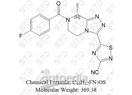 非唑奈坦杂质12 2759135-14-1 C16H12FN7OS