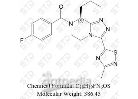 非唑奈坦杂质20 2650057-51-3 C18H19FN6OS