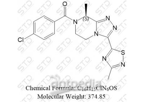 非唑奈坦杂质27 2650165-40-3 C16H15ClN6OS