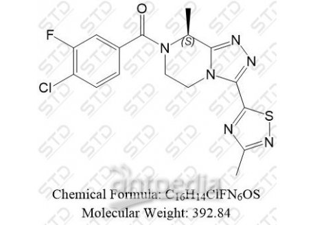 非唑奈坦杂质47 2650081-97-1 C16H14ClFN6OS