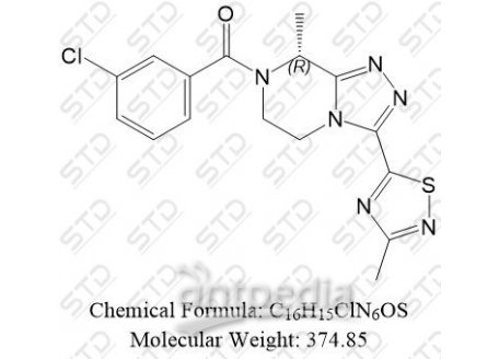 非唑奈坦杂质53 1629229-48-6 C16H15ClN6OS