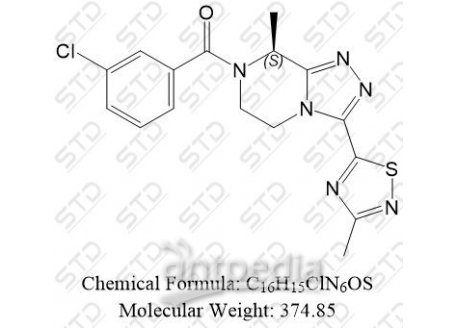 非唑奈坦杂质54 2650063-77-5 C16H15ClN6OS