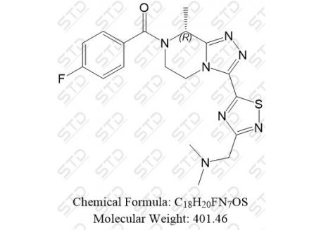 非唑奈坦杂质58 2500874-65-5 C18H20FN7OS