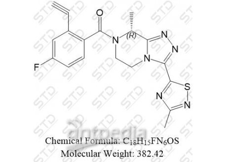 非唑奈坦杂质64 2500874-28-0 C18H15FN6OS