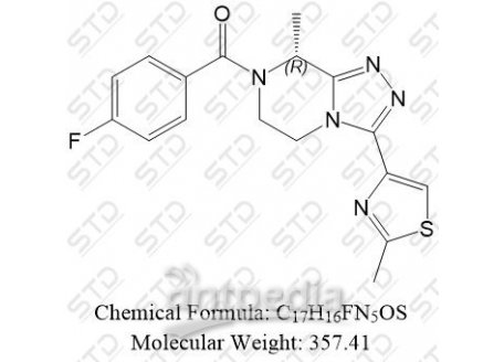 非唑奈坦杂质67 1629217-75-9 C17H16FN5OS