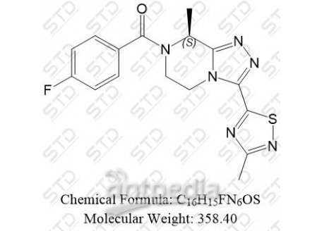 非唑奈坦杂质6 2650136-83-5 C16H15FN6OS
