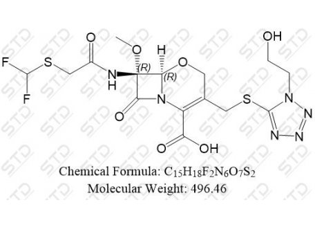 氟氧头孢单体 99665-00-6 C15H18F2N6O7S2