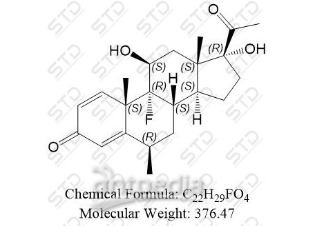 氟米龙杂质13 3918-13-6 C22H29FO4