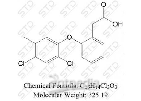 芬氯酸杂质21 34645-92-6 C16H14Cl2O3