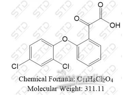 芬氯酸杂质31 86308-87-4 C14H8Cl2O4