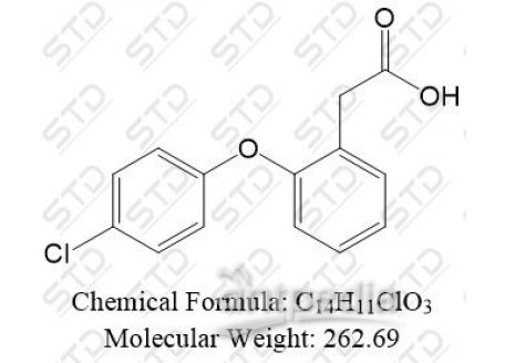 芬氯酸杂质4 25563-04-6 C14H11ClO3
