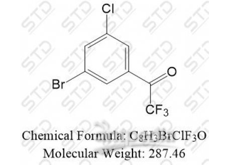 氟雷拉纳杂质10 1655515-91-5 C8H3BrClF3O
