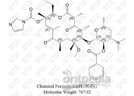 泰利霉素杂质2 160145-83-5 C41H57N3O11