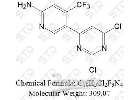 布帕尼西杂质7 1820763-94-7 C10H5Cl2F3N4