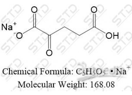 酮戊二酸杂质3 钠盐 22202-68-2 C5H5O5- • Na+