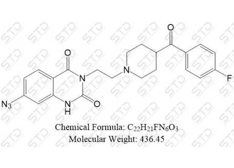 酮色林杂质5 95653-71-7 C22H21FN6O3