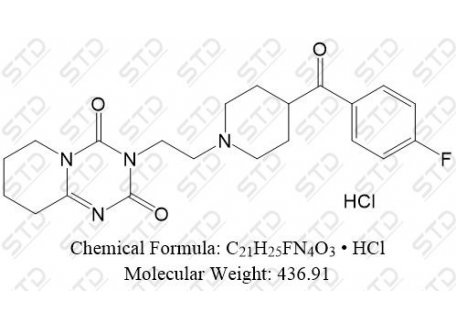 酮色林 盐酸盐 133364-62-2 C21H25FN4O3 • HCl