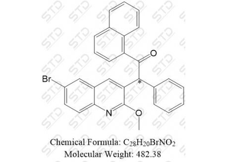 贝达喹啉杂质121 1849588-75-5 C28H20BrNO2