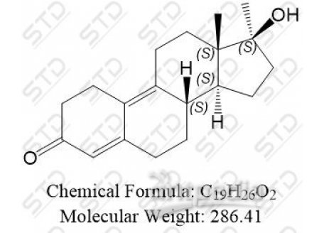 睾酮杂质85 (甲二烯诺龙) 14531-89-6 C19H26O2