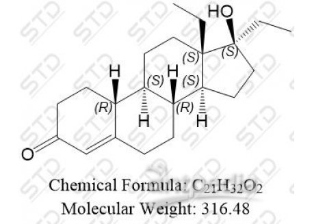 睾酮杂质88 (诺勃酮) 797-58-0 C21H32O2