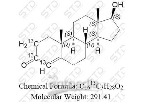睾酮-13C3 327048-83-9 C1113C3H12FNO3