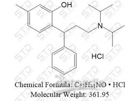 托特罗定杂质16 盐酸盐 124936-83-0 C22H31NO • HCl