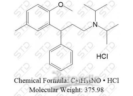 托特罗定杂质3 盐酸盐 (托特罗定EP杂质C 盐酸盐) 1161940-88-0 C23H33NO • HCl