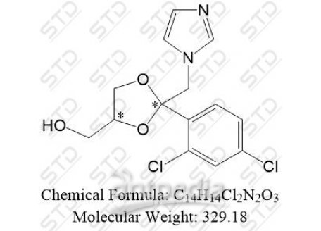 酮康唑杂质19 84682-23-5 C14H14Cl2N2O3