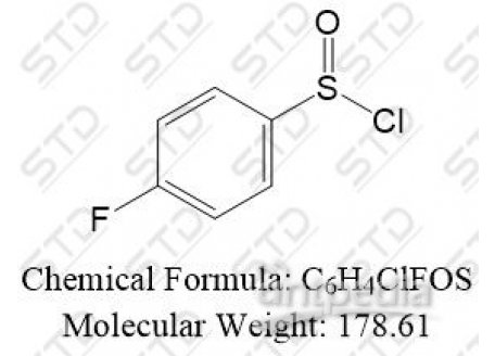 比卡鲁胺杂质37 50986-83-9 C6H4ClFOS