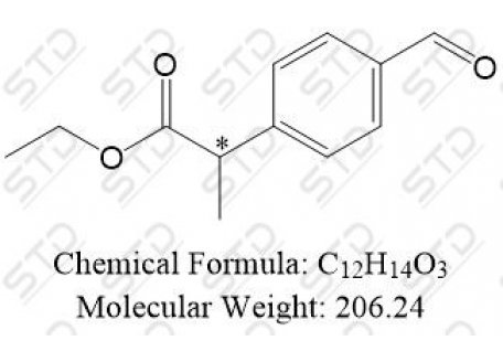 布洛芬杂质85 43153-04-4 C12H14O3