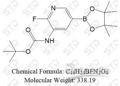 频那醇硼烷杂质52 1310405-07-2 C16H24BFN2O4