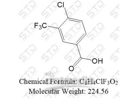 伊曲莫德杂质6 1737-36-6 C8H4ClF3O2