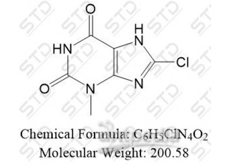 黄嘌呤杂质52 77350-93-7 C6H5ClN4O2