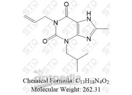 黄嘌呤杂质65 81250-17-1 C13H18N4O2