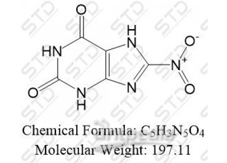 黄嘌呤杂质67 80106-09-8 C5H3N5O4