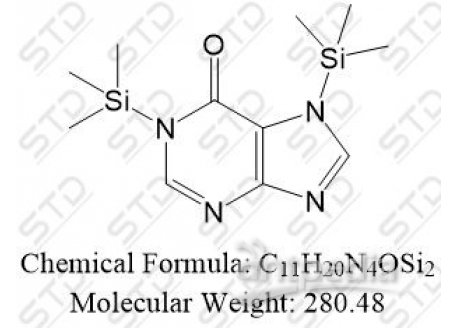 黄嘌呤杂质82 55622-58-7 C11H20N4OSi2