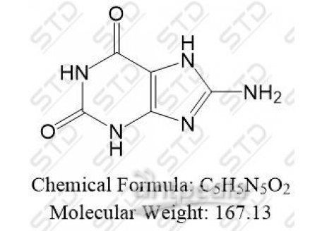 黄嘌呤杂质84 5461-03-0 C5H5N5O2