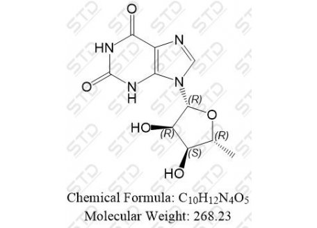 黄嘌呤核苷杂质12 123372-15-6 C10H12N4O5