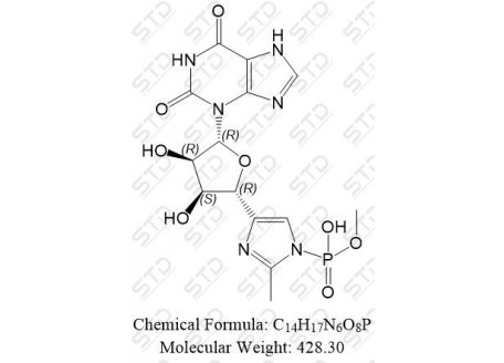 黄嘌呤核苷杂质13 135078-46-5 C14H17N6O8P