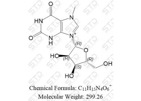 黄嘌呤核苷杂质15 29885-96-9  C11H15N4O6+